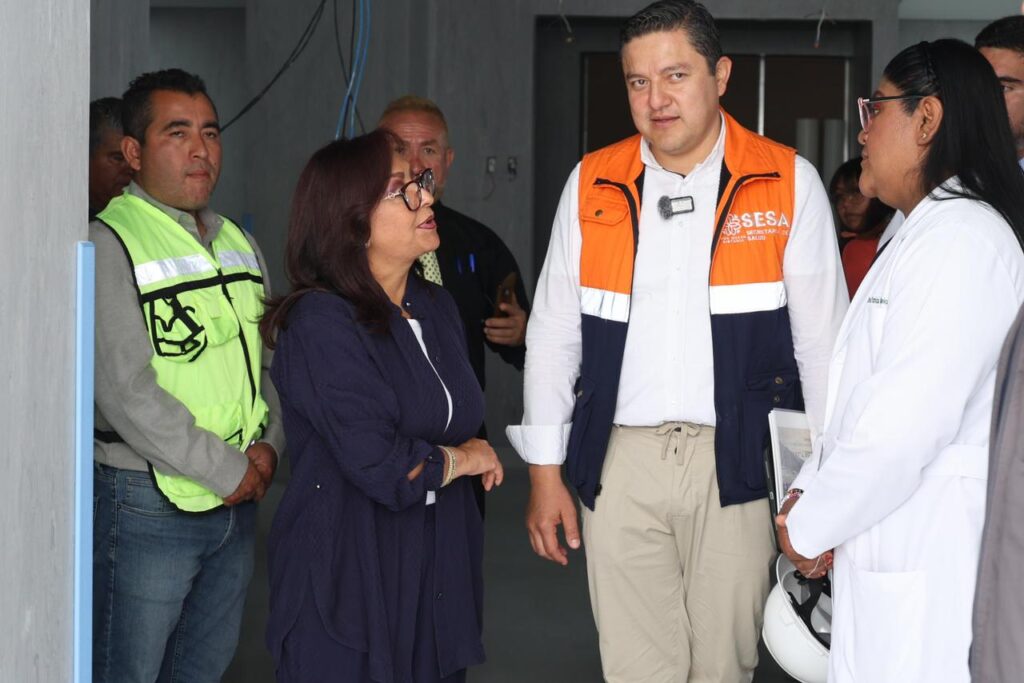 CONSTATA GOBERNADORA AVANCES DE LA CONSTRUCCIÓN DEL NUEVO CENTRO DE ATENCIÓN ONCOLÓGICA