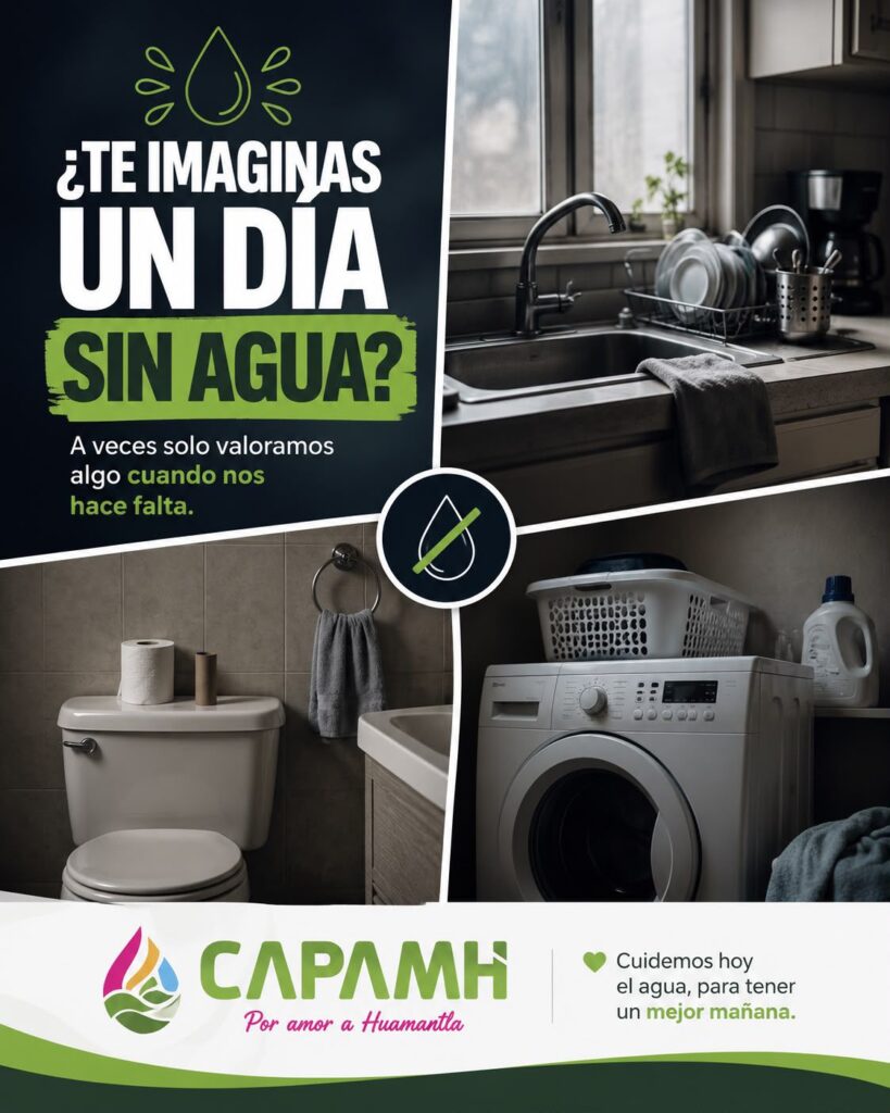 ¿Te imaginas un día sin agua?