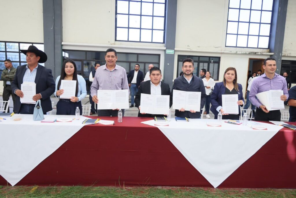 FIRMAN GOBIERNO DEL ESTADO Y MUNICIPIOS CONVENIO DE COORDINACIÓN Y COLABORACIÓN PARA IMPULSAR LA ECONOMÍA CIRCULAR