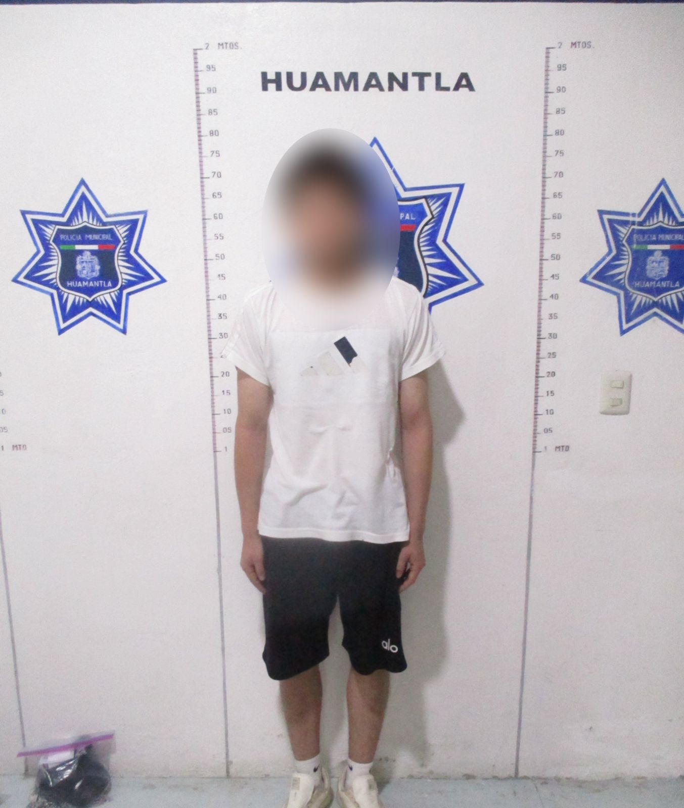 Dirección de Seguridad Pública de Huamantla asegura a adolescente y lo pone a disposición de la autoridad competente por probable narcomenudeo
