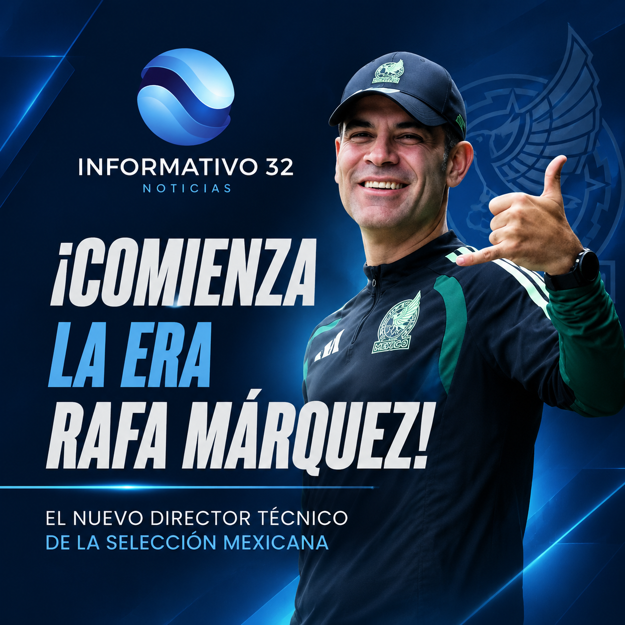 ¡COMIENZA LA ERA RAFA MÁRQUEZ! EL TRI PREPARA SU NUEVO PROYECTO RUMBO AL MUNDIAL 2030