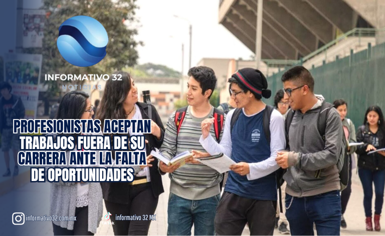 PROFESIONISTAS ACEPTAN TRABAJOS FUERA DE SU CARRERA ANTE LA FALTA DE OPORTUNIDADES EN TLAXCALA