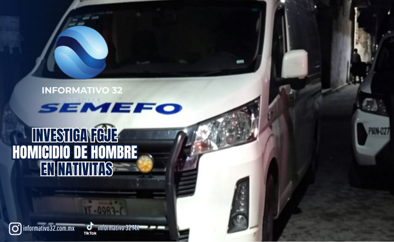 INVESTIGA FGJE HOMICIDIO DE HOMBRE EN NATIVITAS; AGRESORES HUYERON EN UN MUSTANG