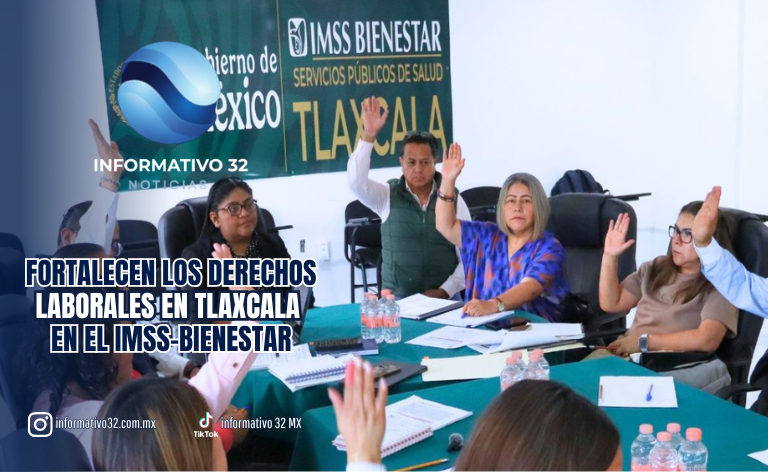FORTALECEN LA CERTEZA LABORAL EN TLAXCALA CON LA INSTALACIÓN DE LA COMISIÓN MIXTA DE ESCALAFÓN DEL IMSS-BIENESTAR