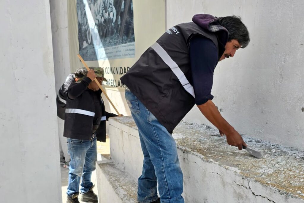 RENUEVAN CANCHA DE TEPEHITEC: BRIGADAS DE #MÁSTERRITORIO RESCATAN ESPACIO PARA LAS FAMILIAS