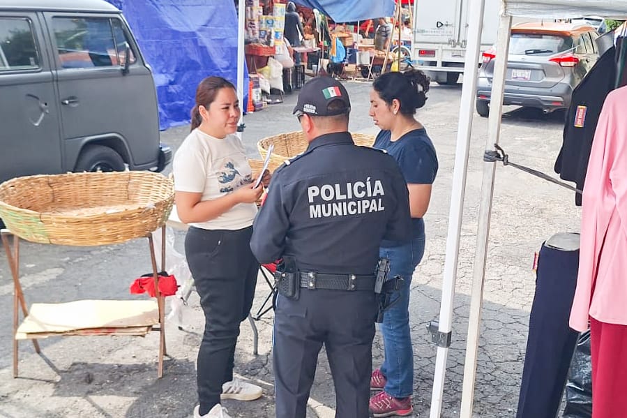 REFUERZA AYUNTAMIENTO DE TLAXCALA ACCIONES PERMANENTES DE PROXIMIDAD SOCIAL EN MERCADOS Y TIANGUIS DEL MUNICIPIO