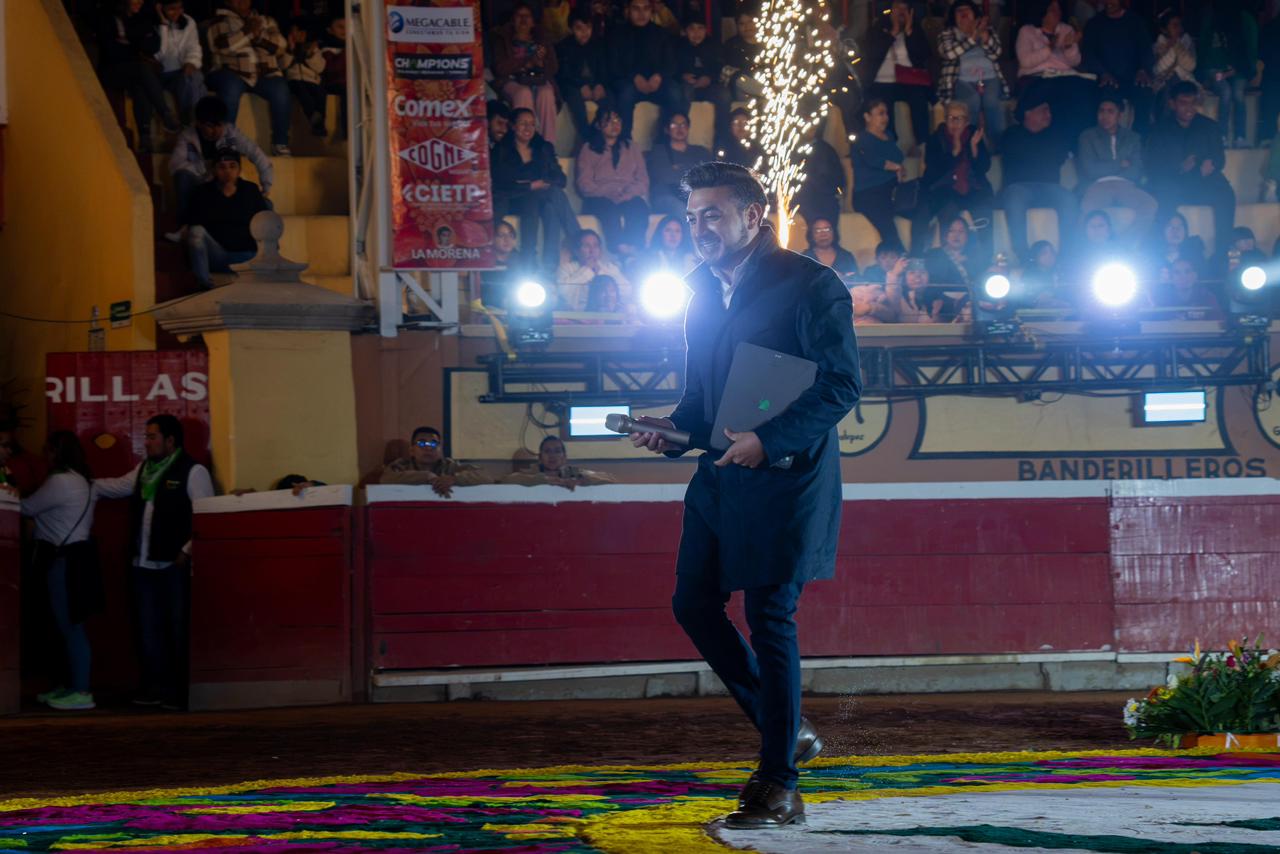 Con expectación y gran asistencia, Huamantla dio a conocer el programa de su Feria 2026