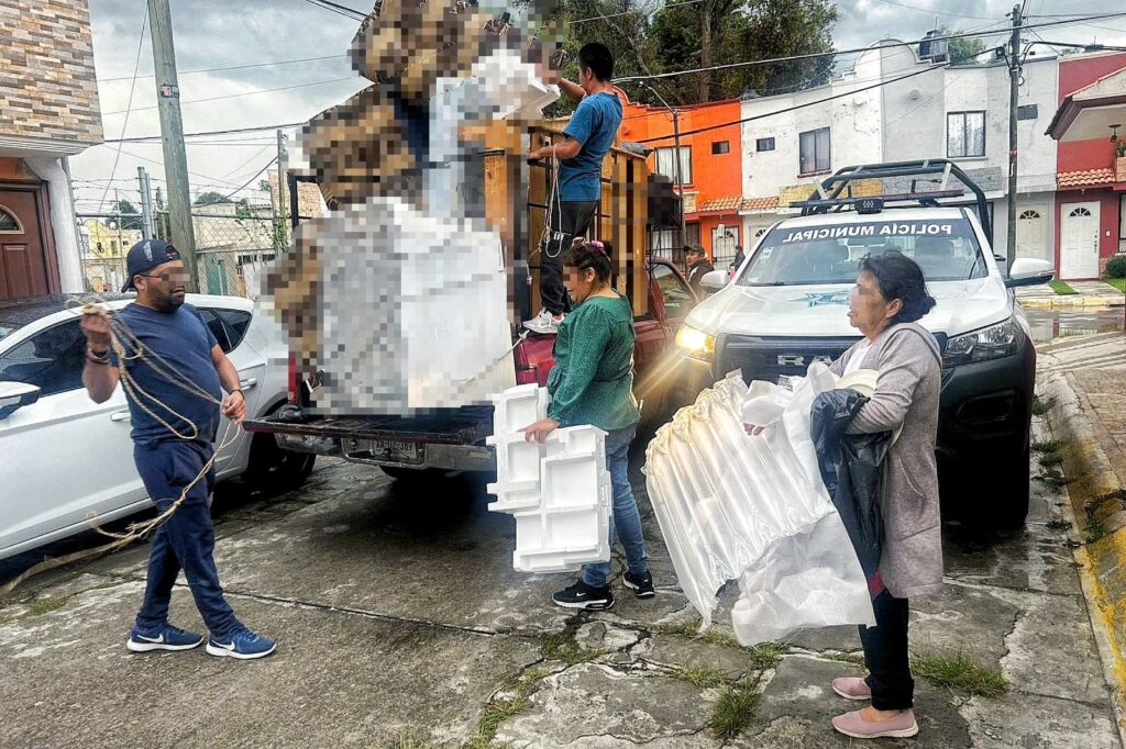AYUNTAMIENTO DE TLAXCALA BRINDA ACOMPAÑAMIENTO A MUJER VÍCTIMA DE VIOLENCIA PARA RECUPERAR SUS PERTENENCIAS
