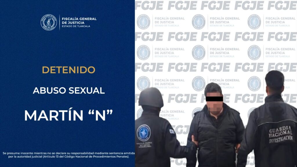 DETIENE POLICÍA DE INVESTIGACIÓN A HOMBRE POR ABUSO SEXUAL: FGJE
