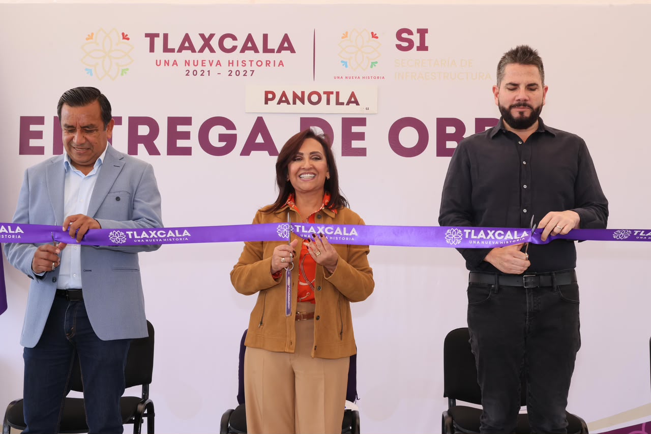 ANUNCIA GOBERNADORA MÁS DE 20.8 MDP EN NUEVAS OBRAS PARA PANOTLA; SUMA 113.5 MDP EXTRAS EN INFRAESTRUCTURA