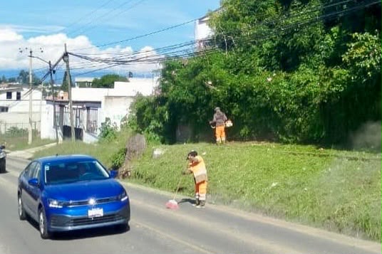 ¡CONTINÚA EL TRABAJO EN TERRITORIO! BRIGADAS #MÁSTERRITORIO DAN SEGUIMIENTO AL MANTENIMIENTO EN TEPEHITEC