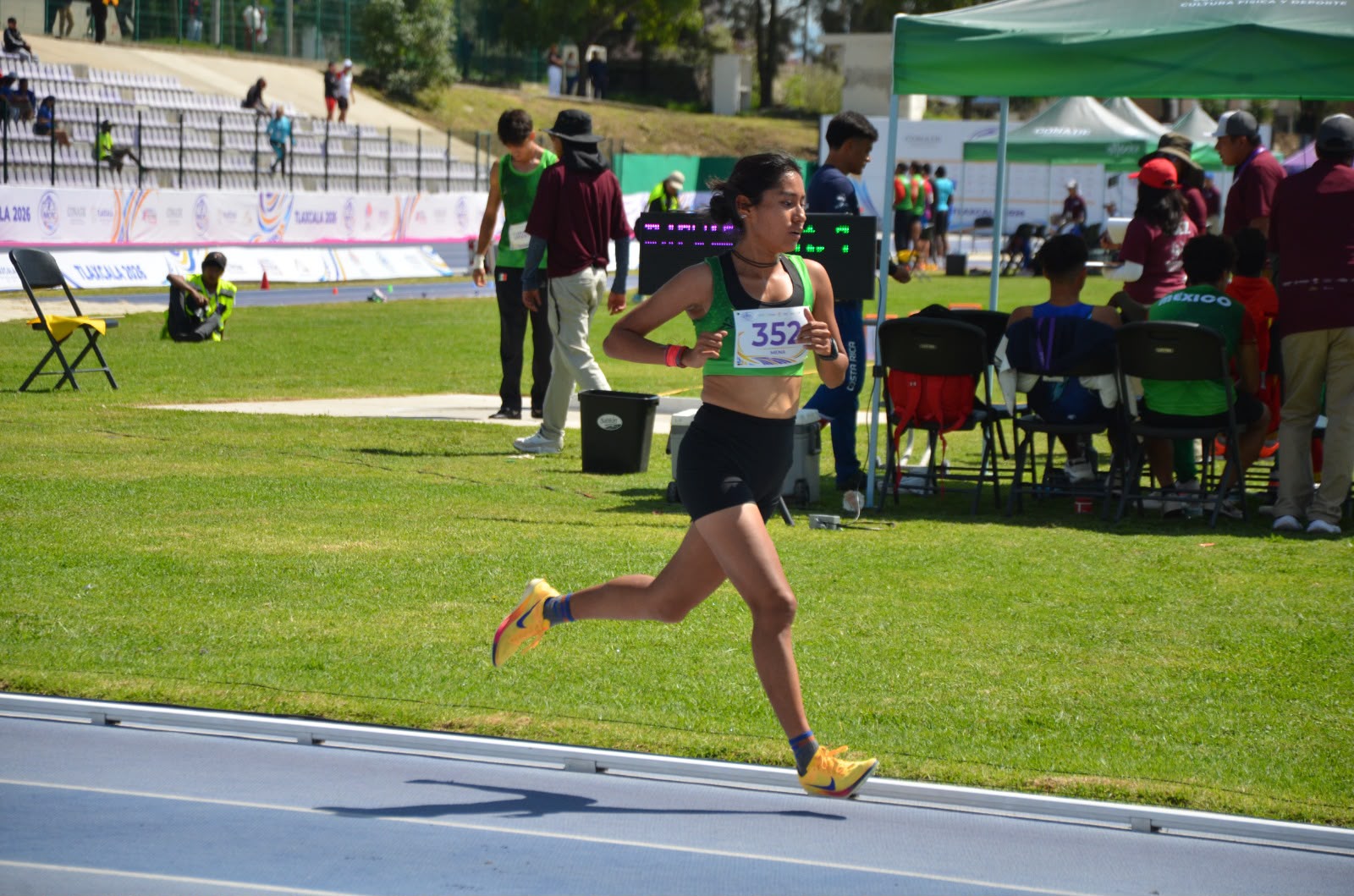 TLAXCALA INICIA EL CAMPEONATO NACAC DE ATLETISMO CON ORO Y PLATA PARA MÉXICO