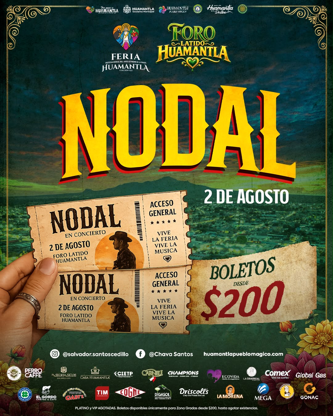 ¡AÚN ESTÁS A TIEMPO DE VIVIR UNA NOCHE INOLVIDABLE!