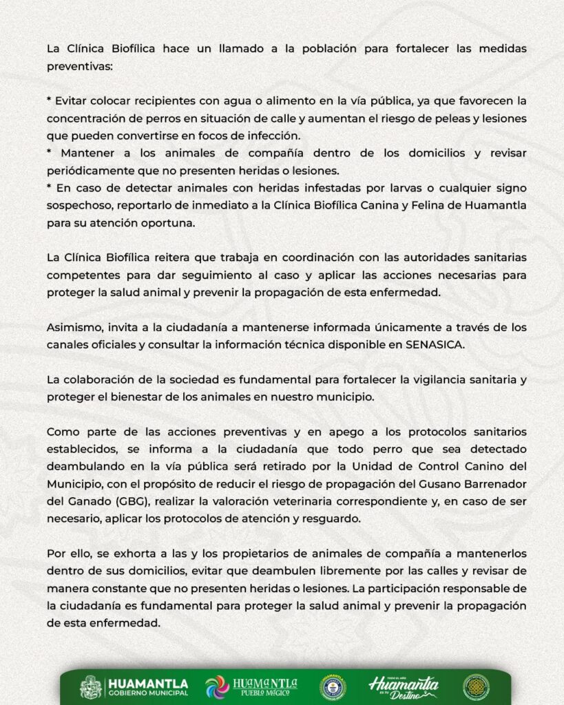 COMUNICADO OFICIAL