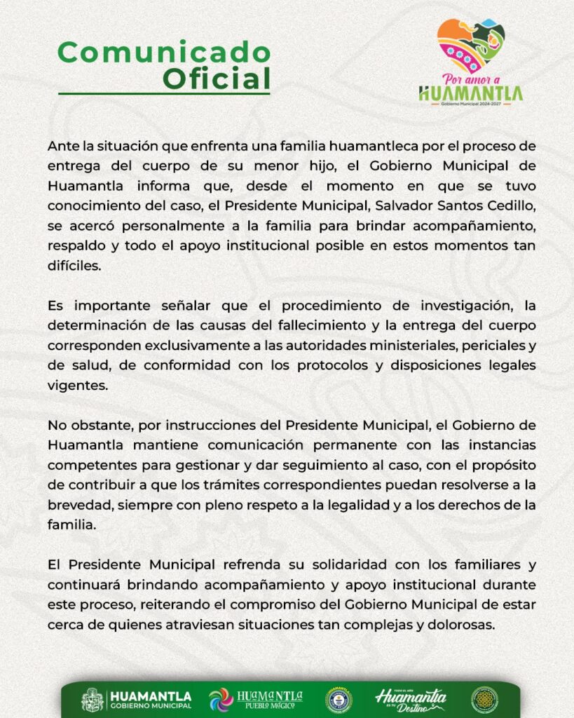 COMUNICADO OFICIAL
