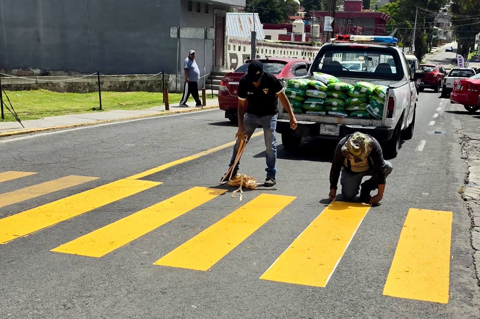 REFUERZAN LA SEGURIDAD VIAL EN TEPEHITEC CON ACCIONES DE #MÁSTERRITORIO