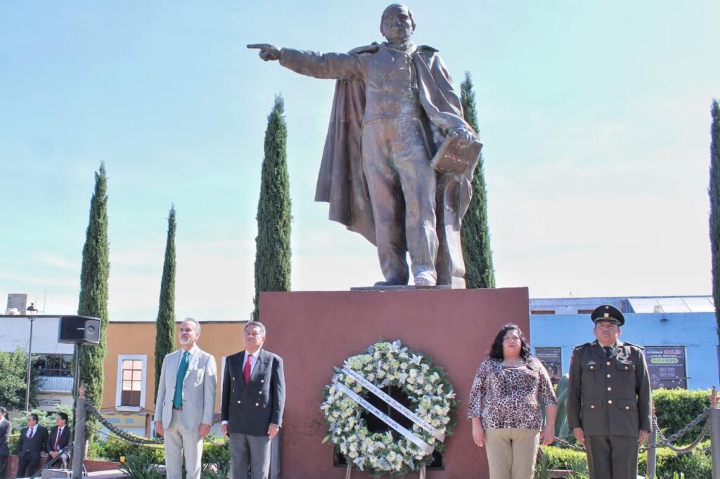 CARLOS LÓPEZ SUÁREZ HONRA EL LEGADO DE BENITO JUÁREZ EN SU 154 ANIVERSARIO LUCTUOSO