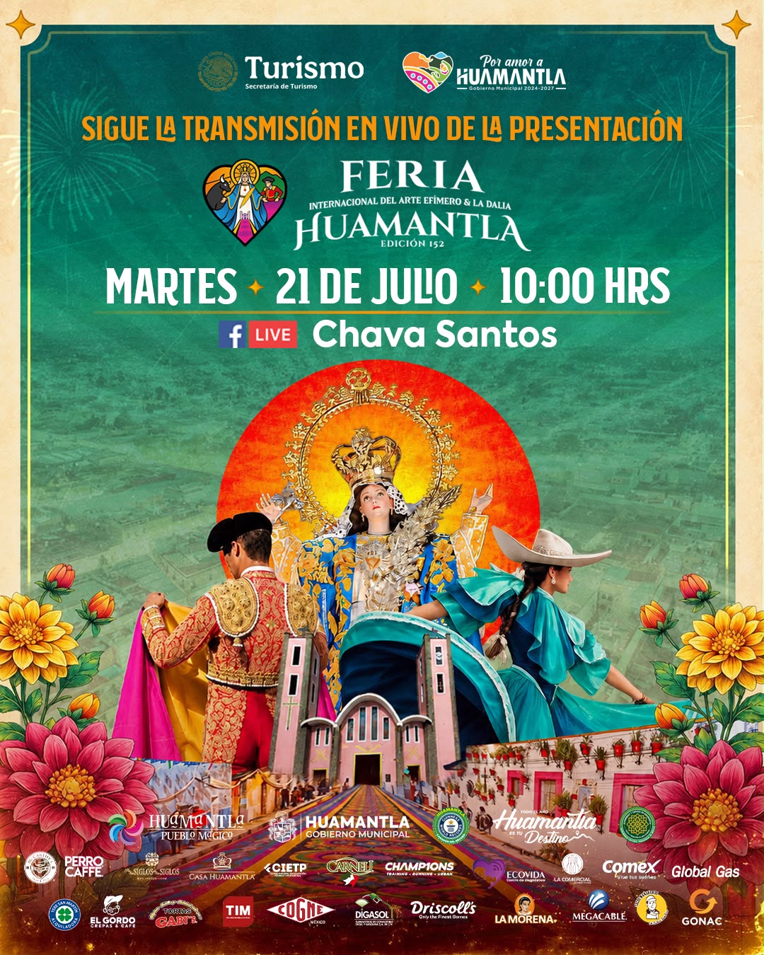 Huamantla se prepara para mostrarse ante todo México.