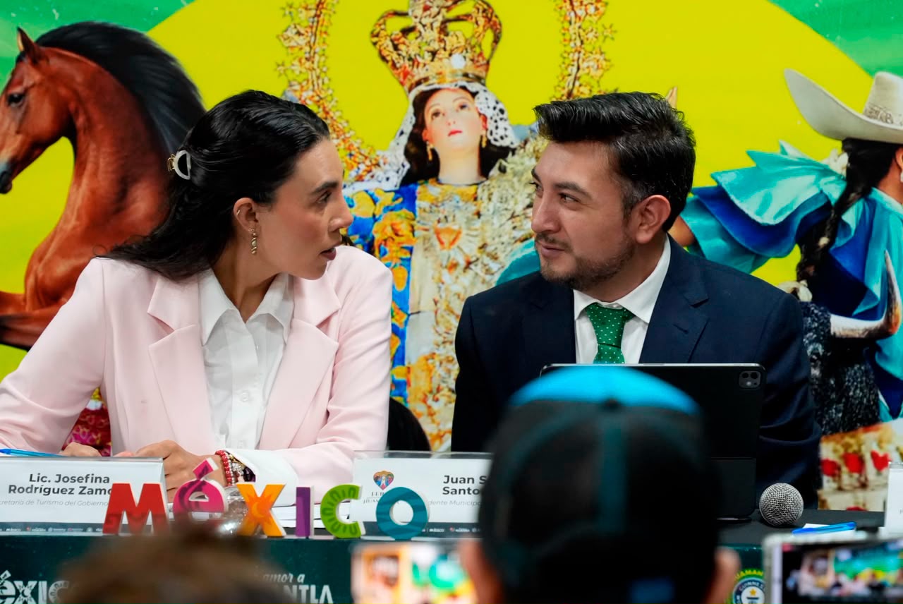CHAVA SANTOS LLEVA A HUAMANTLA AL ESCENARIO NACIONAL; SECTUR FEDERAL DESTACA A HUAMANTLA EN LA PRESENTACIÓN DE SU FERIA 2026