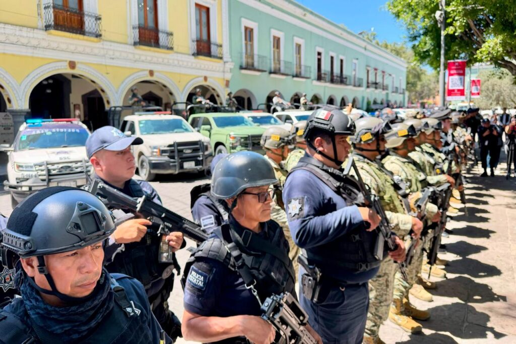 FORTALECEN AYUNTAMIENTO DE TLAXCALA, GOBIERNO DEL ESTADO Y FUERZAS FEDERALES LA SEGURIDAD CON OPERATIVO “CERO TOLERANCIA”