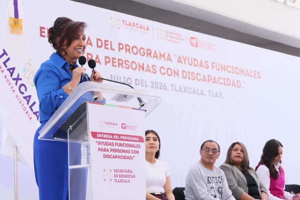 ENCABEZA GOBERNADORA ENTREGA DE AYUDAS FUNCIONALES PARA PERSONAS CON DISCAPACIDAD.