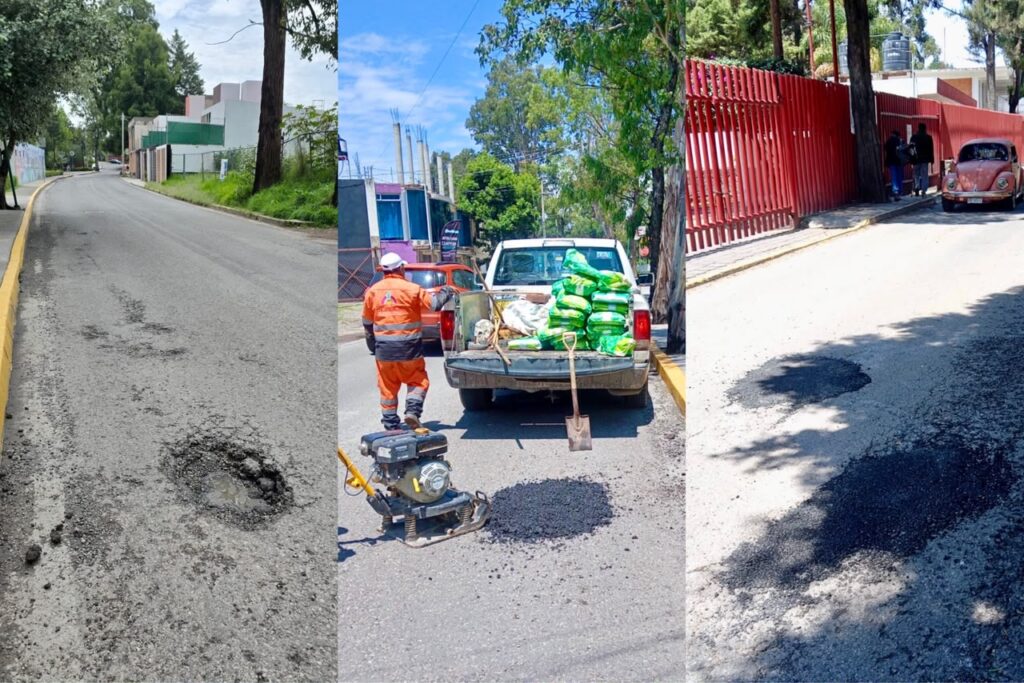 ¡RESPUESTA INMEDIATA A LA CIUDADANÍA! BRIGADAS DE #MÁSTERRITORIO REPARAN BACHE EN LA RIBEREÑA