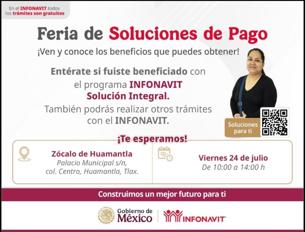 AYUNTAMIENTO DE HUAMANTLA E INFONAVIT UNEN ESFUERZOS PARA ACERCAR SOLUCIONES A FAMILIAS TRABAJADORAS