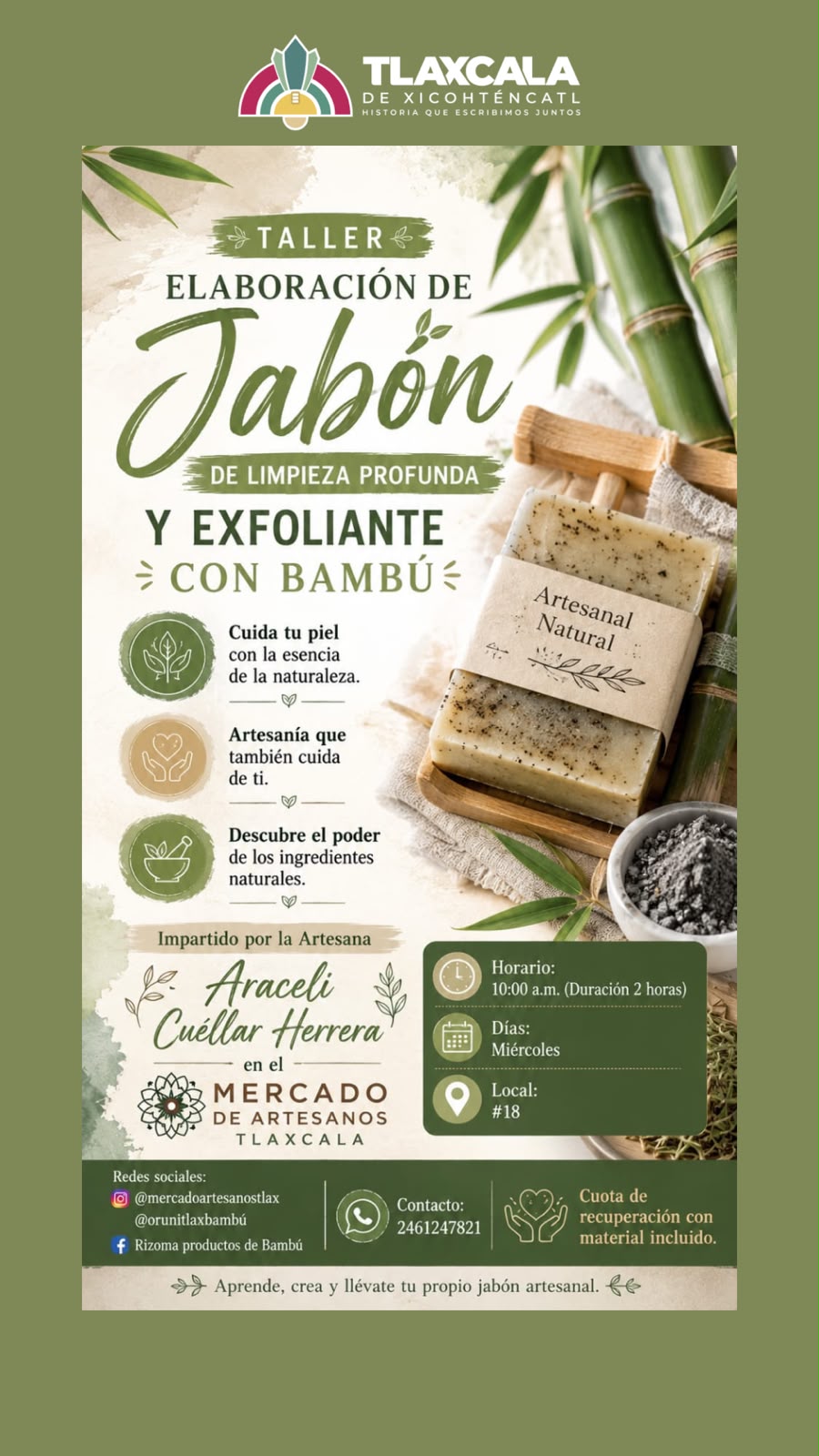 ¡APRENDE DE LOS MAESTROS ARTESANOS! EL MERCADO DE ARTESANOS DE TLAXCALA ABRE SUS TALLERES PARA TODO PÚBLICO