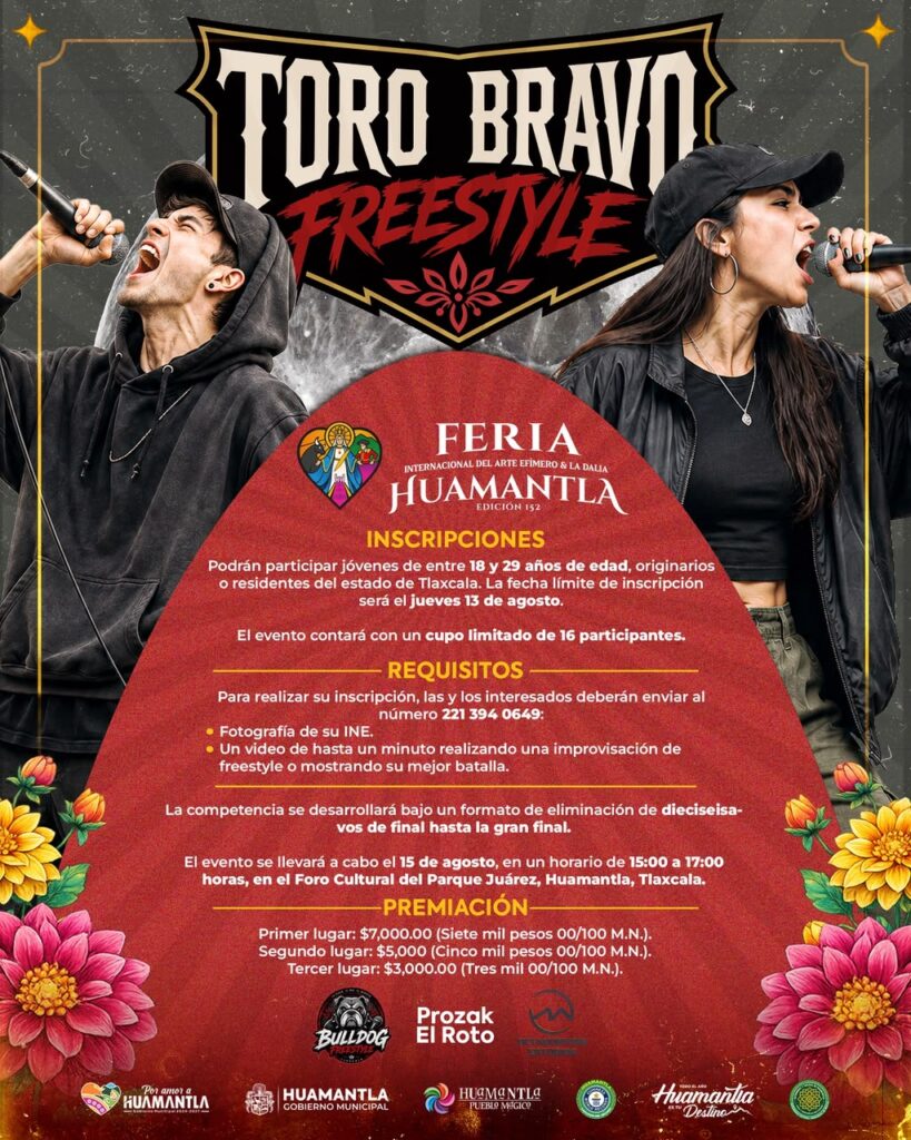 CHAVA SANTOS ABRE EL MICRÓFONO A LA JUVENTUD CON EL TORO BRAVO FREESTYLE