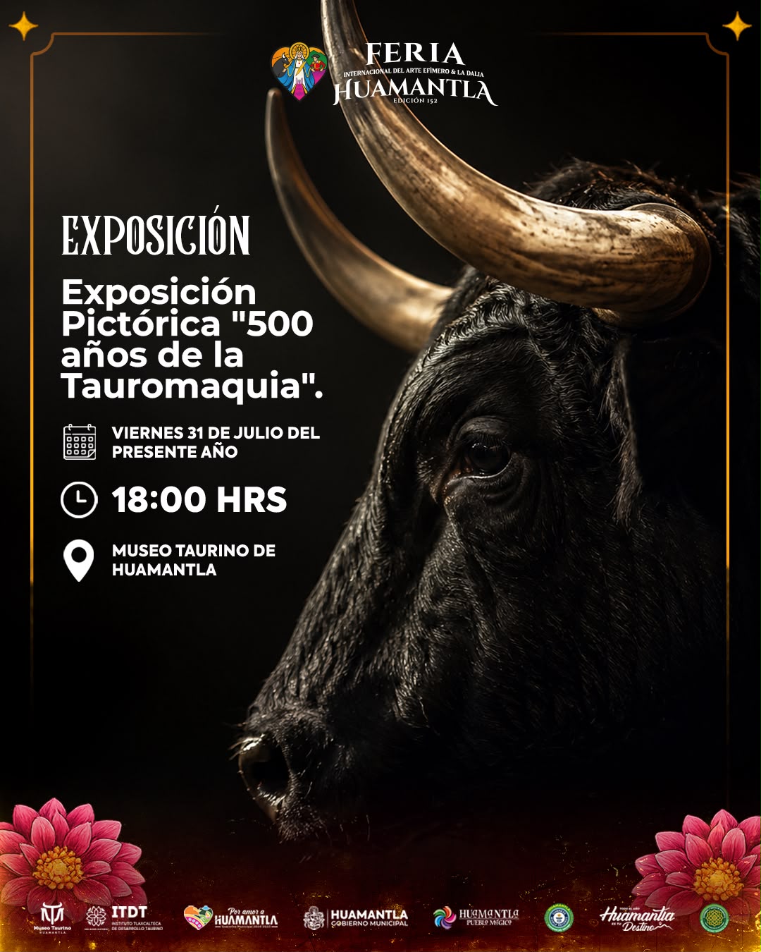 CHAVA SANTOS INVITA A LA INAUGURACIÓN DE LA EXPOSICIÓN PICTÓRICA “500 AÑOS DE TAUROMAQUIA”