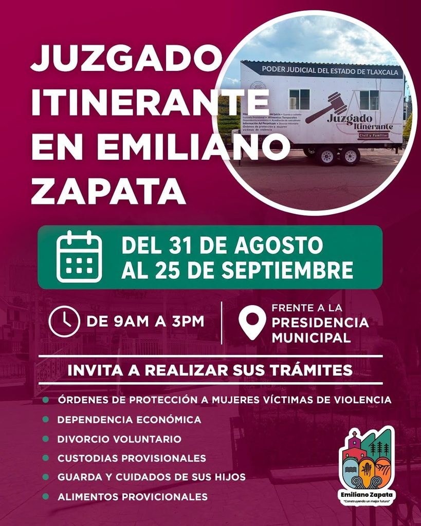  ¡ACERCAMOS LA JUSTICIA A NUESTRA COMUNIDAD!