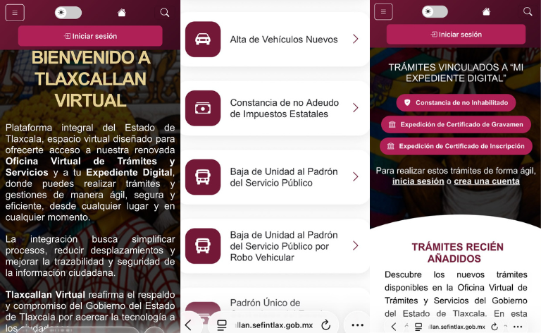 TLAXCALLAN VIRTUAL ACERCA TRÁMITES Y SERVICIOS DEL GOBIERNO ESTATAL A LA CIUDADANÍA