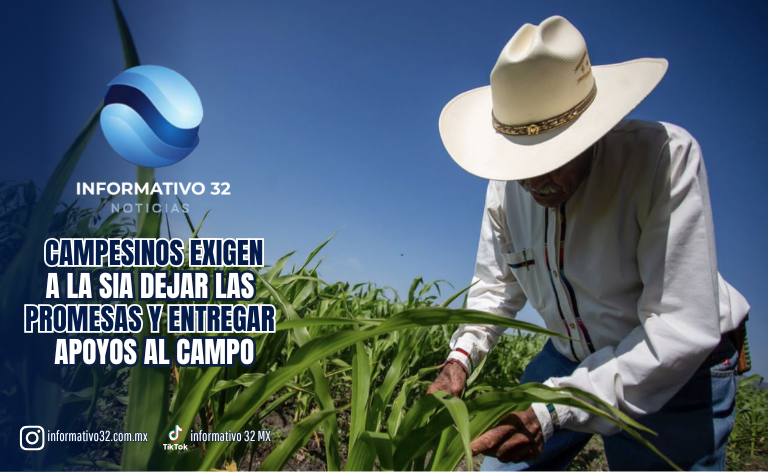 CAMPESINOS PIERDEN LA PACIENCIA: EXIGEN A LA SIA DEJAR LAS PROMESAS Y ENTREGAR APOYOS AL CAMPO
