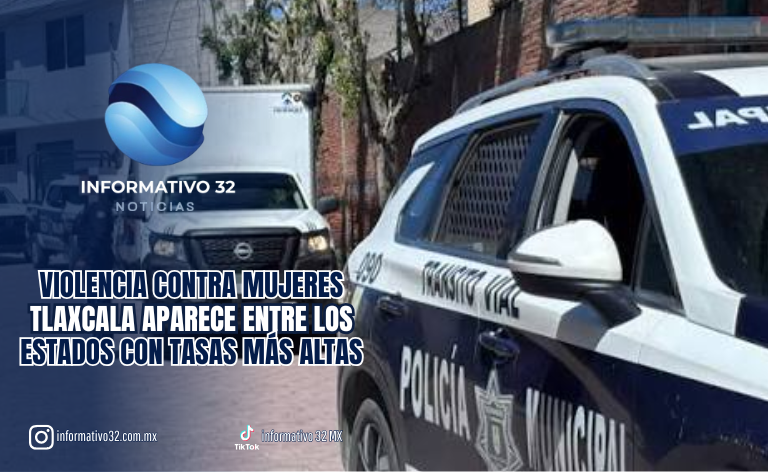 VIOLENCIA CONTRA MUJERES: TLAXCALA APARECE ENTRE LOS ESTADOS CON TASAS MÁS ALTAS DEL PAÍS