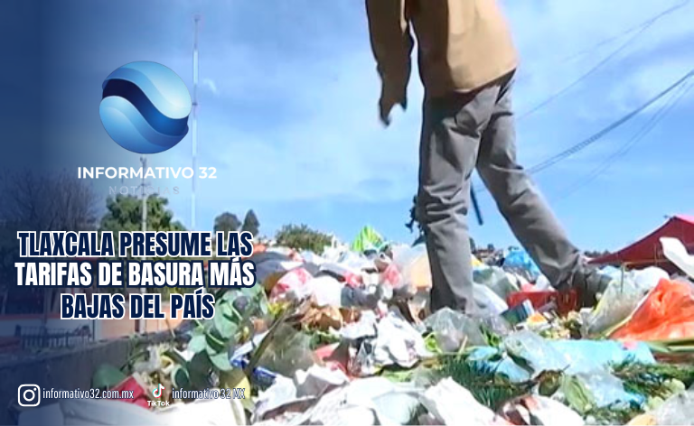 TLAXCALA PRESUME LAS TARIFAS DE BASURA MÁS BAJAS DEL PAÍS; MUNICIPIOS PAGAN HASTA OCHO VECES MENOS QUE EN OTROS ESTADOS