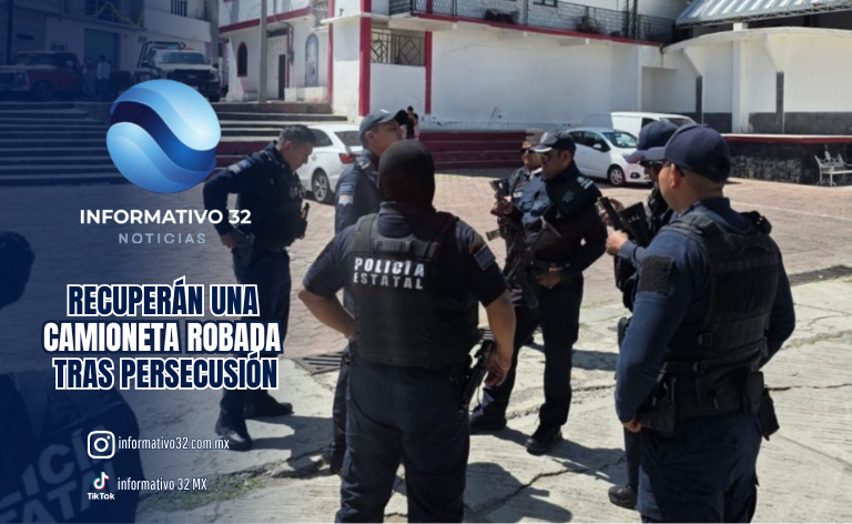 DEL C5I A SANTA APOLONIA: ASÍ FUE RECUPERADA UNA CAMIONETA ROBADA EN PUEBLA