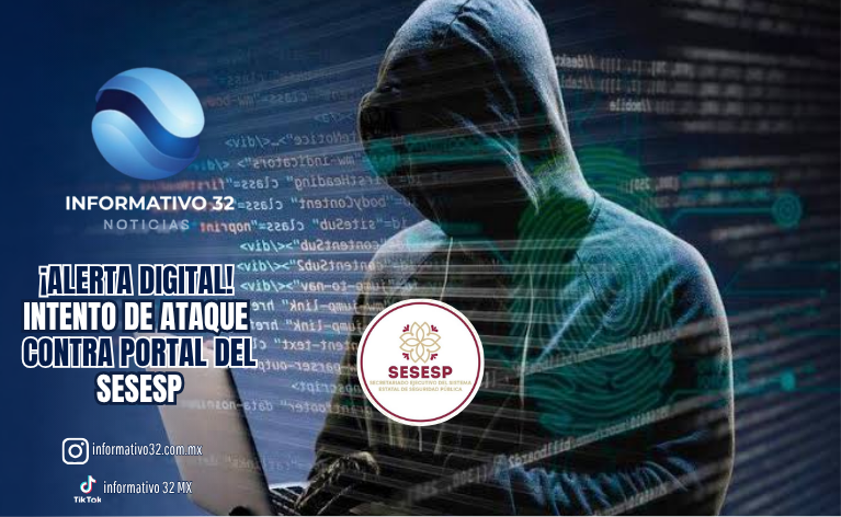 ¡ALERTA DIGITAL! DETECTAN INTENTO DE ATAQUE CONTRA PORTAL DEL SESESP EN TLAXCALA