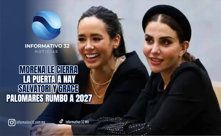 MORENA LE CIERRA LA PUERTA A NAY SALVATORI Y GRACE PALOMARES RUMBO A 2027