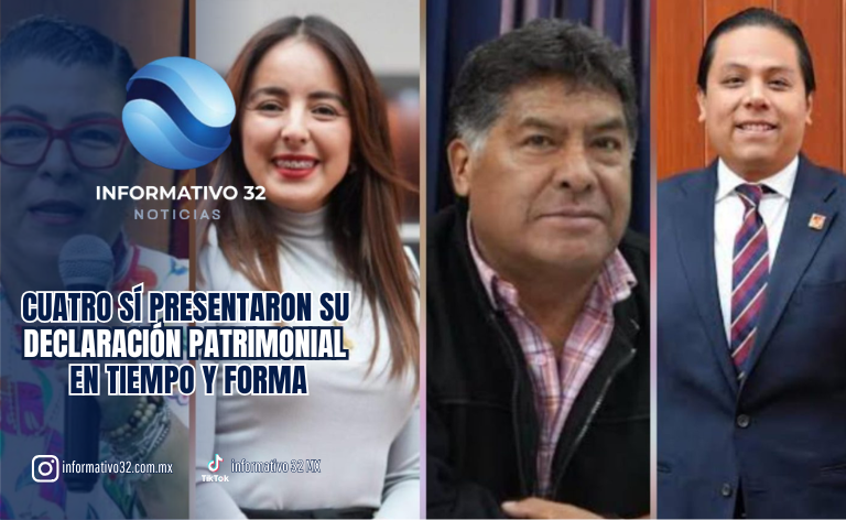 SE CORRIGEN DIPUTADOS: CUATRO SÍ PRESENTARON SU DECLARACIÓN PATRIMONIAL EN TIEMPO Y FORMA