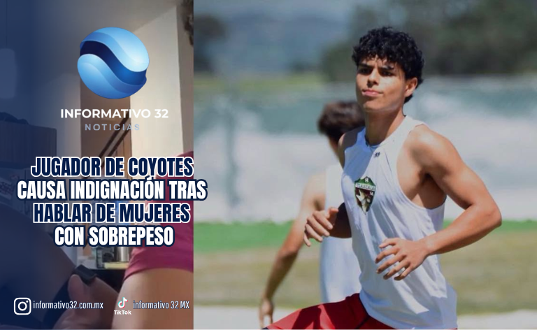 ¡LE LLUEVEN CRÍTICAS! JUGADOR DE COYOTES CAUSA INDIGNACIÓN TRAS HABLAR DE MUJERES CON SOBREPESO