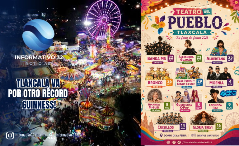 ¡TLAXCALA VA POR OTRO RÉCORD GUINNESS! LA FERIA 2026 BUSCARÁ HACER HISTORIA CON LA CATA DE PULQUE MÁS GRANDE DEL MUNDO