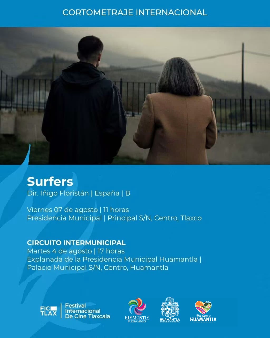 INVITA GOBIERNO MUNICIPAL A DISFRUTAR DEL CIRCUITO INTERMUNICIPAL DEL FESTIVAL INTERNACIONAL DE CINE TLAXCALA