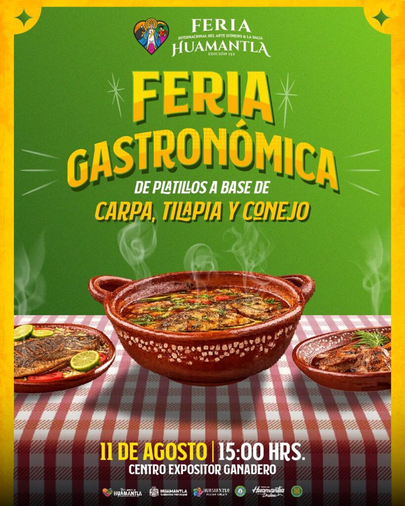 SABORES Y TRADICIÓN SE SUMAN A LA FERIA INTERNACIONAL DEL ARTE EFÍMERO Y DE LA DALIA 2026
