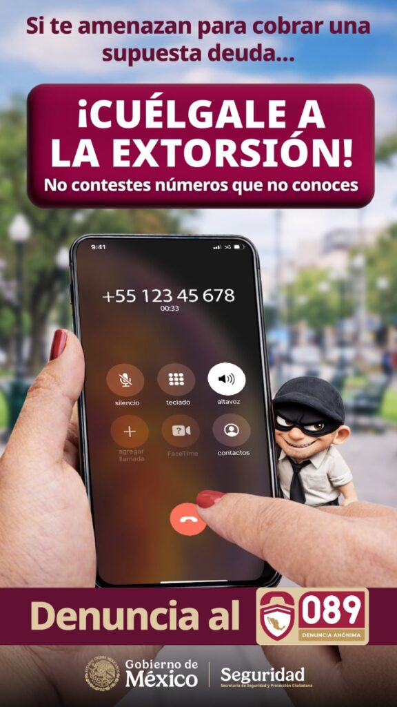 HUAMANTLA, SUMADO DE MANERA PERMANENTE A LA CAMPAÑA NACIONAL CONTRA LA EXTORSIÓN