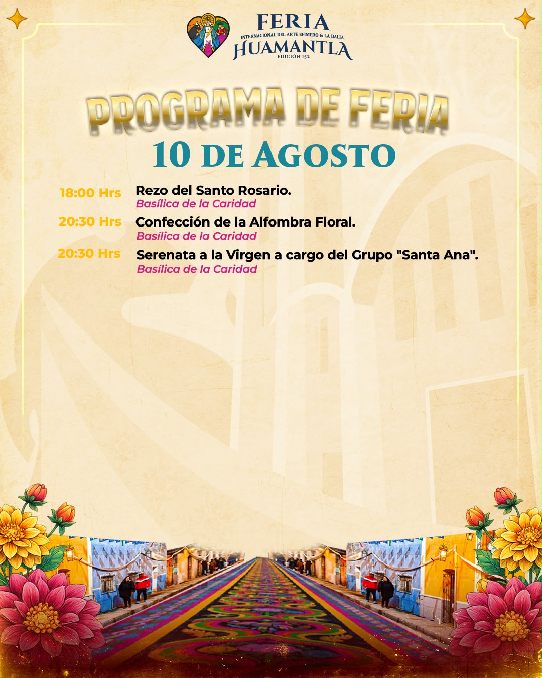ESTE LUNES, LA FERIA TE ESPERA CON TRADICIÓN, CULTURA Y GRANDES ACTIVIDADES