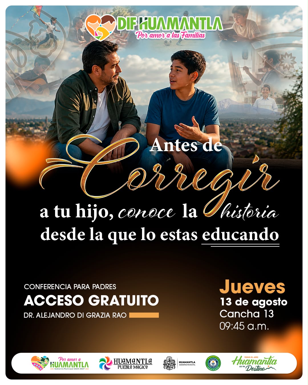 SMDIF HUAMANTLA FORTALECE ESPACIOS PARA LAS FAMILIAS CON CONFERENCIA SOBRE CRIANZA