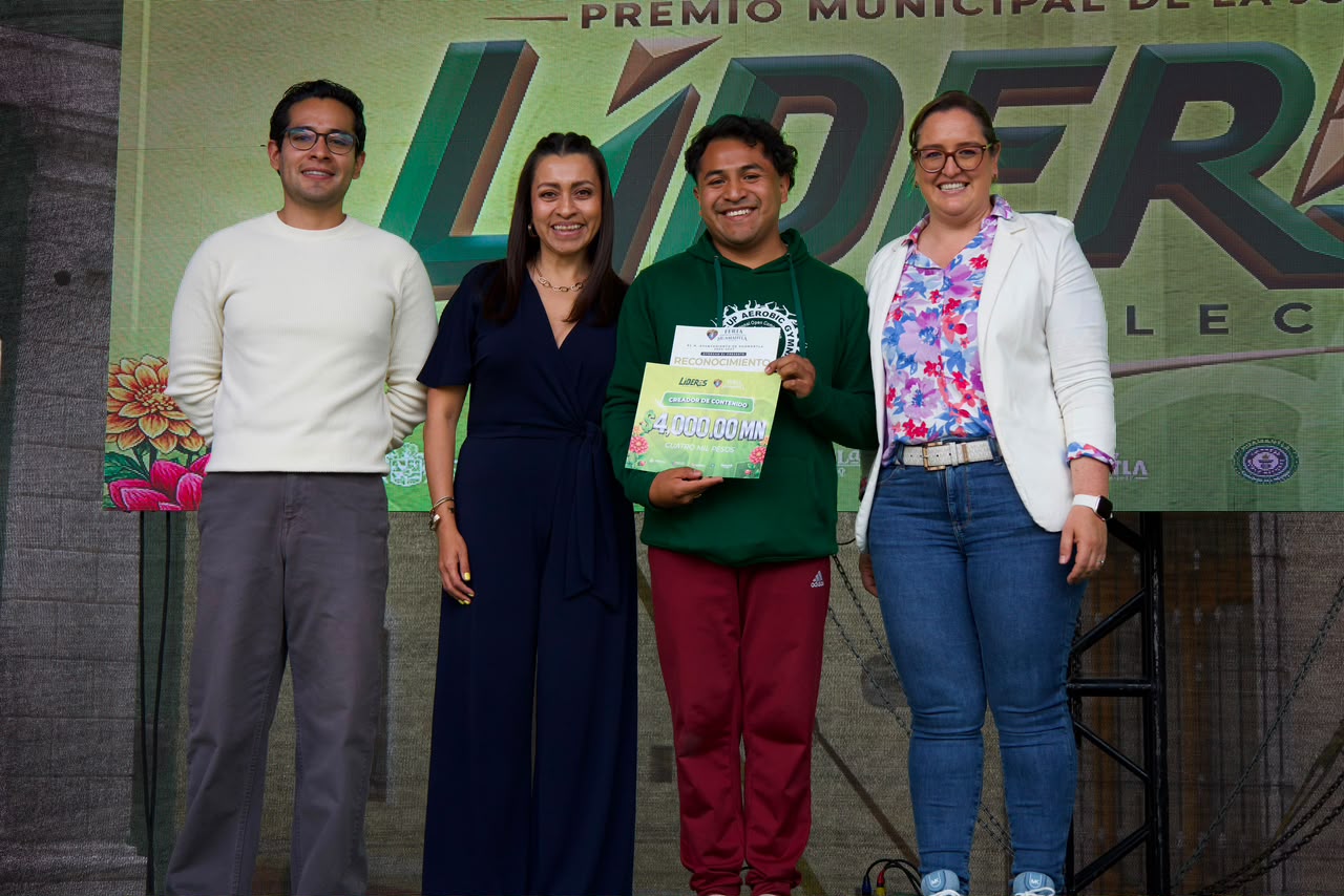 HUAMANTLA RECONOCE A JÓVENES DESTACADOS CON EL PREMIO “LÍDERES HUAMANTLECOS 2026”