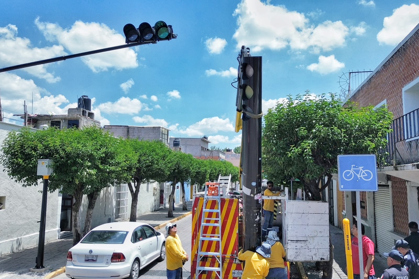 GRACIAS A GESTIÓN DE ALFONSO SÁNCHEZ GARCÍA ANTE LA SMYT AYUNTAMIENTO DE TLAXCALA INICIA LA MODERNIZACIÓN DE SEMÁFOROS