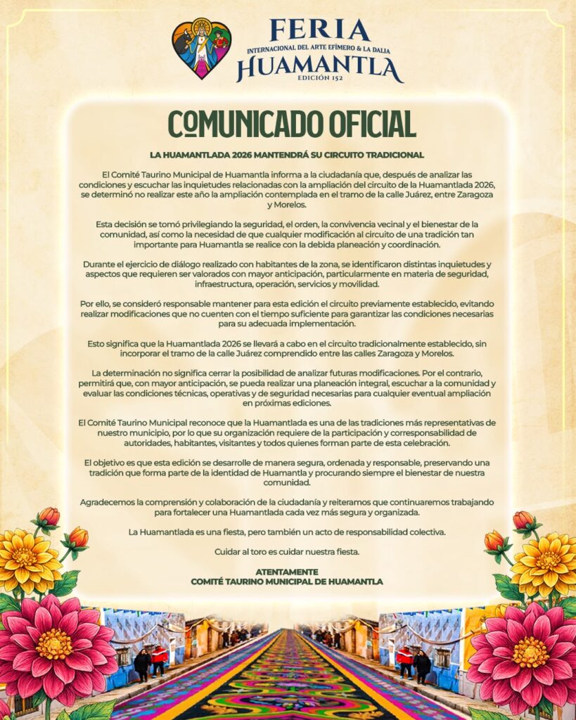 COMUNICADO OFICIAL