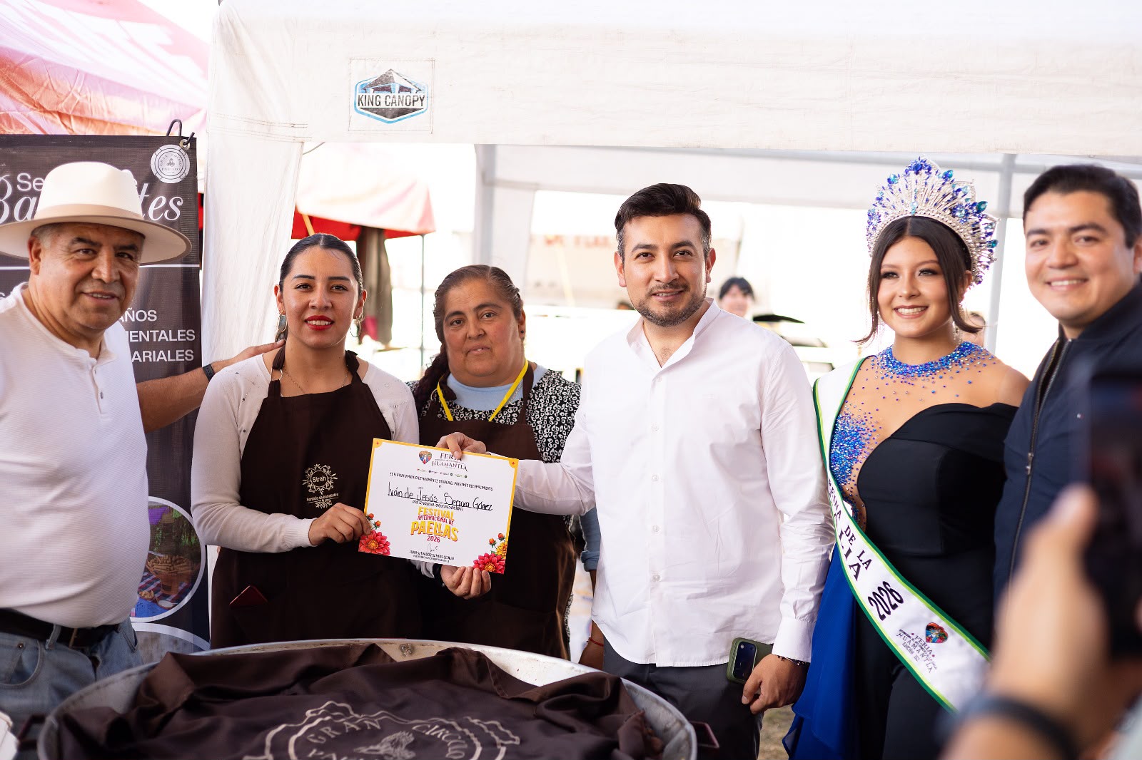 ÉXITO TOTAL EN EL FESTIVAL INTERNACIONAL DE PAELLAS DE LA FERIA HUAMANTLA 2026